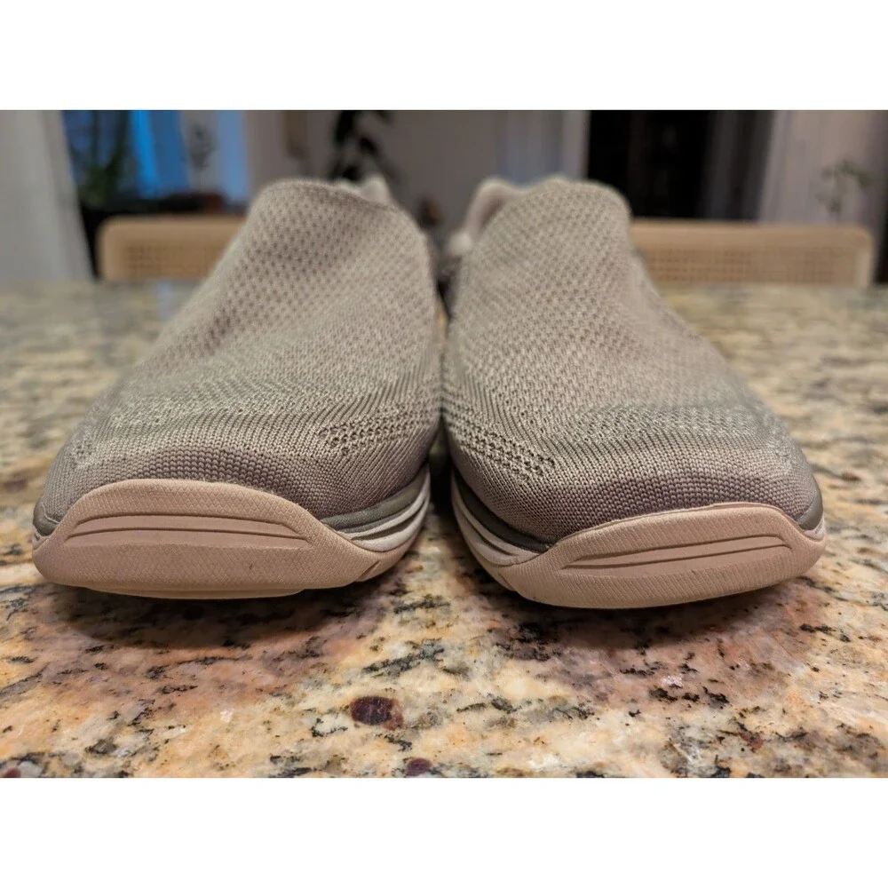 Skechers 65086 Expected Gomel Slip On Shoes Men's 11 Taupe Gray Relaxed Fit